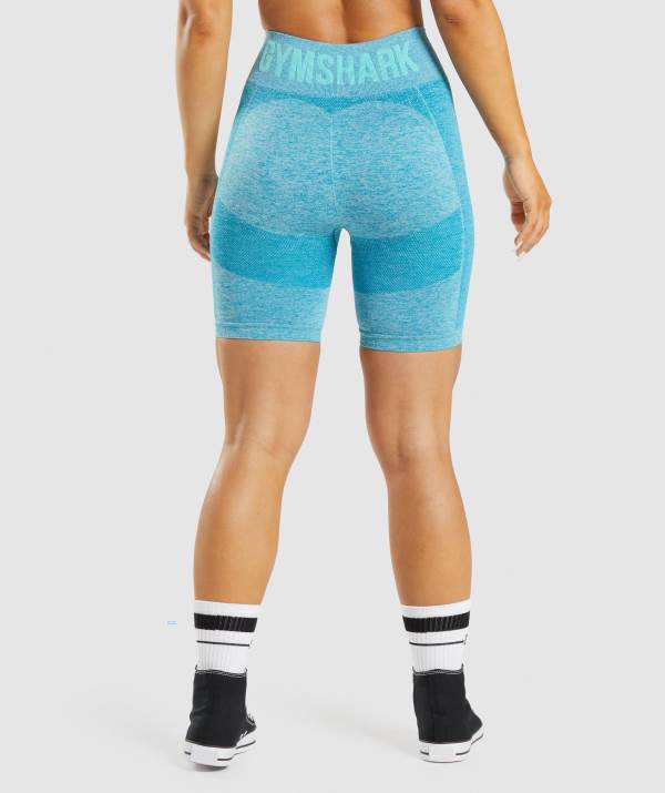 Damske Šortky Gymshark Flex Cycling Modre | OM9541683